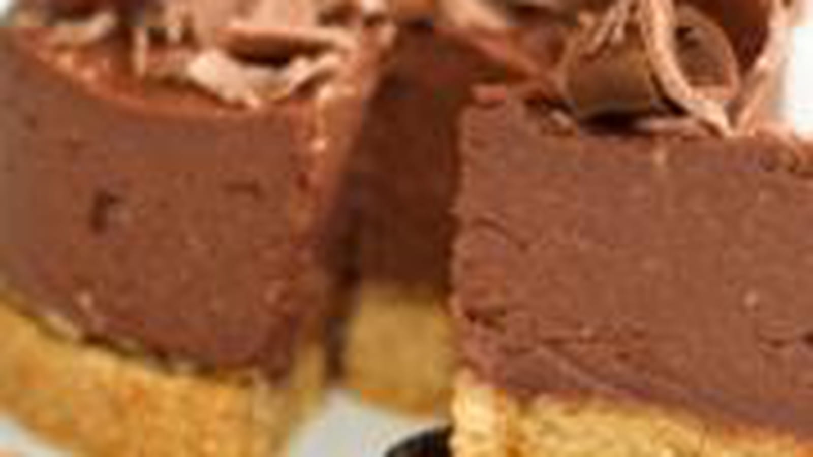 Cheesecake chocolat et ricotta sans cuisson