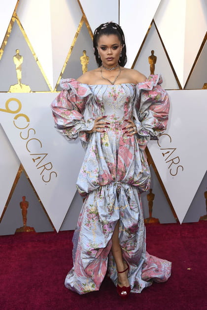 Andra Day en Zac Posen