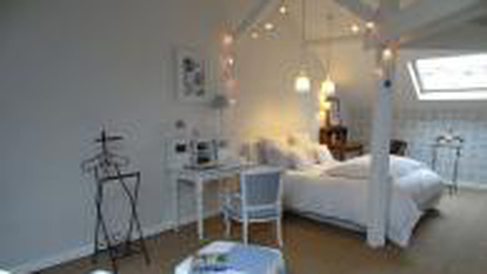 Chambre bleu pastel