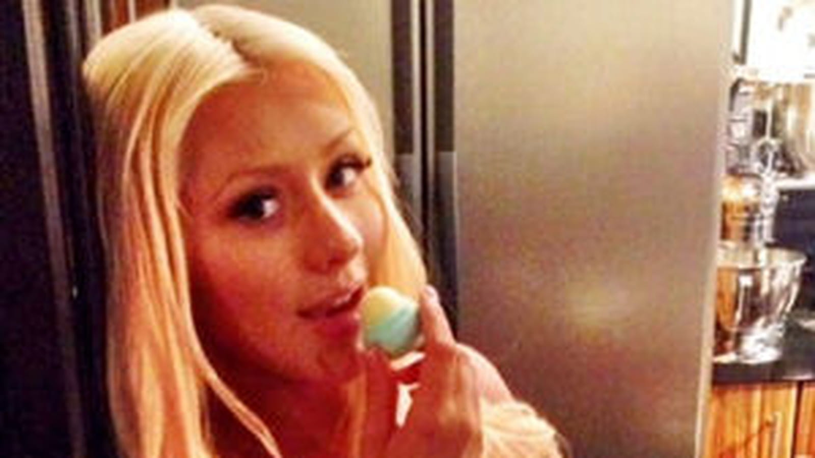Christina Aguilera enceinte de Summer Rain
