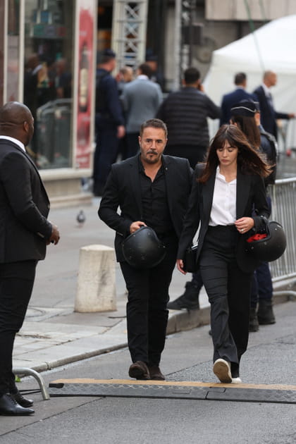 Jos&eacute; Garcia d&eacute;barque aux obs&egrave;ques de Jane Birkin