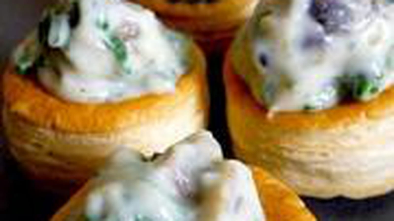 Mini-feuilletés aux escargots et fourme d'Ambert