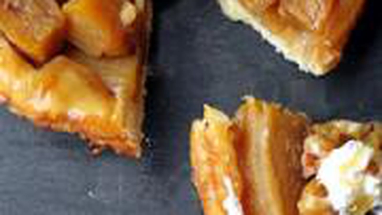 Tatin de courge aux noix