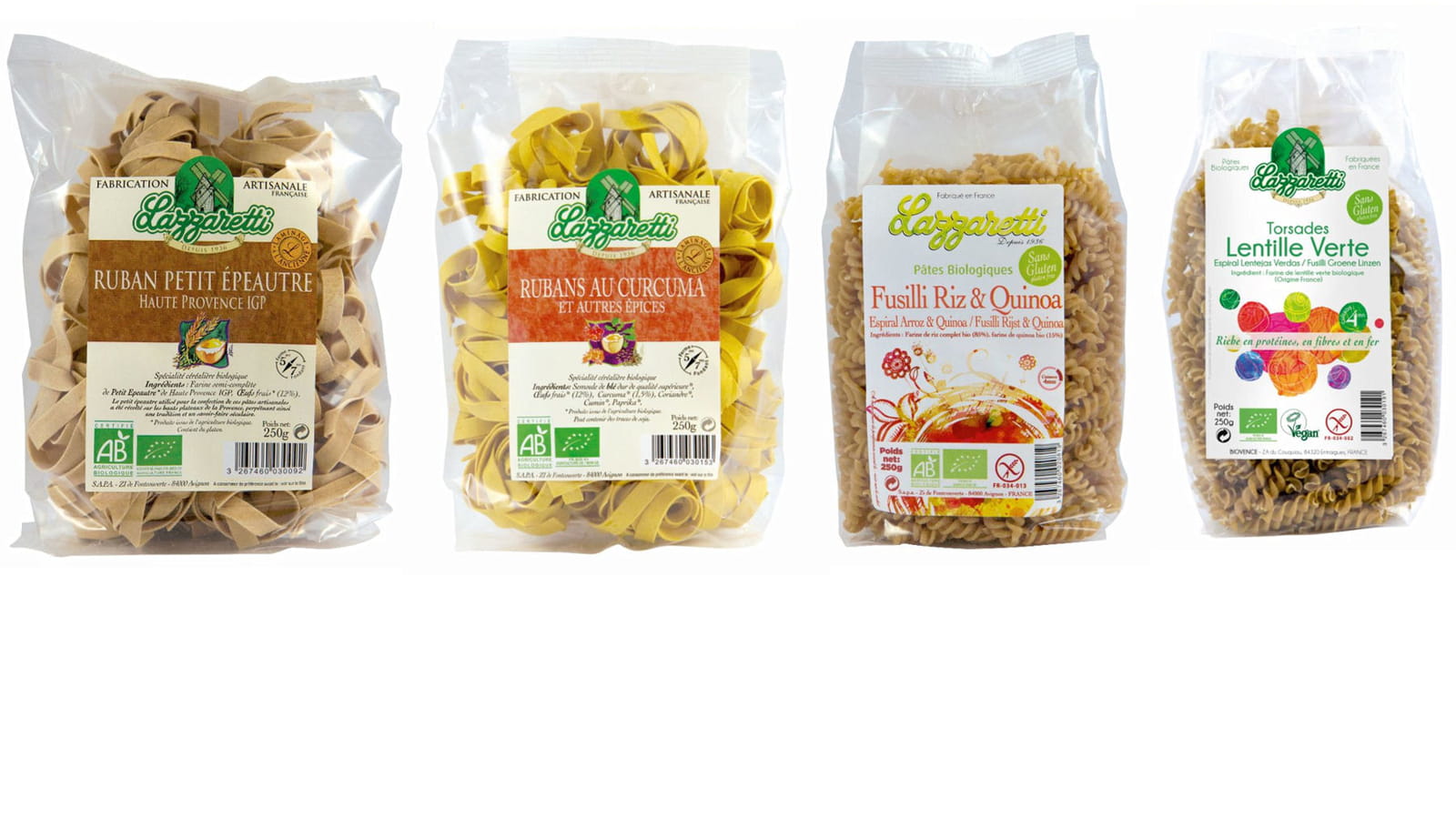 Pâtes bio de Lazzaretti