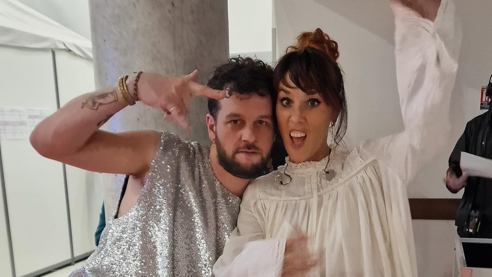 Claudio Capéo et Zaz 