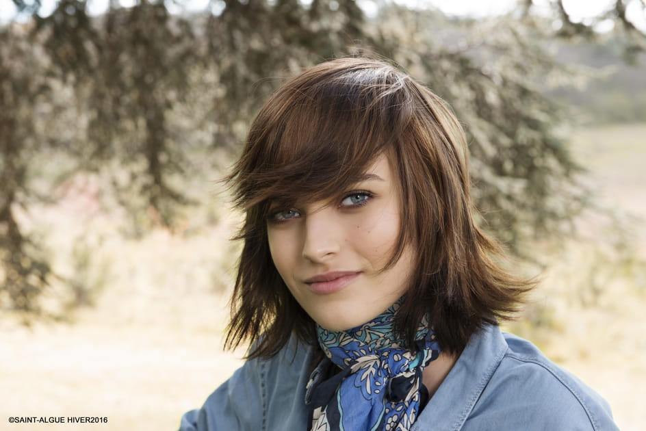 Carr&eacute; mi-long et d&eacute;grad&eacute;