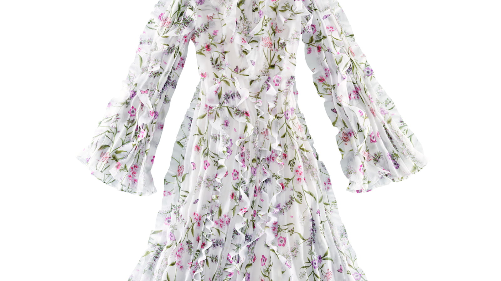 Robe brodée blanche 