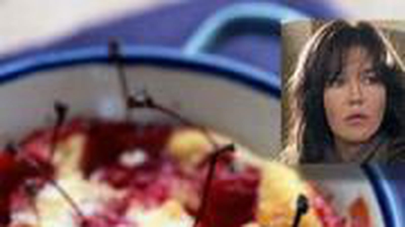 Isabelle Adjani clafoutis aux cerises