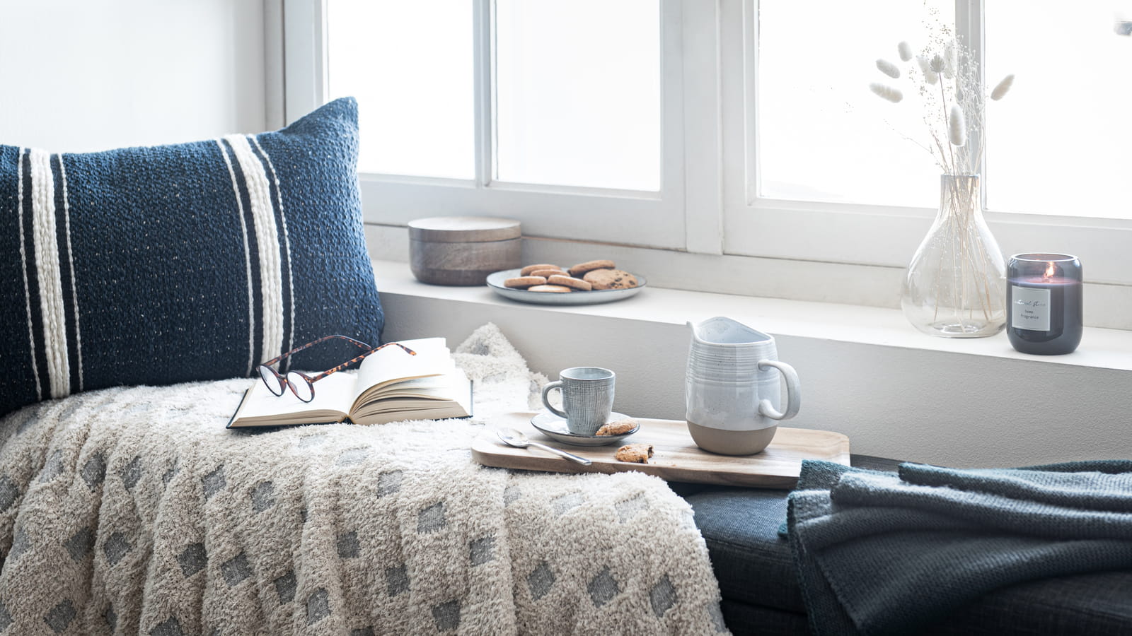 Linge de maison ton sur ton 