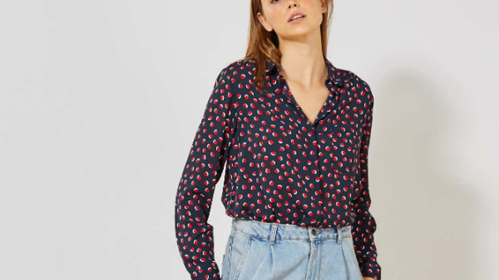 Jean large Kiabi