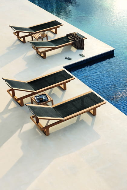 Chaise longue Siena chez Manutti