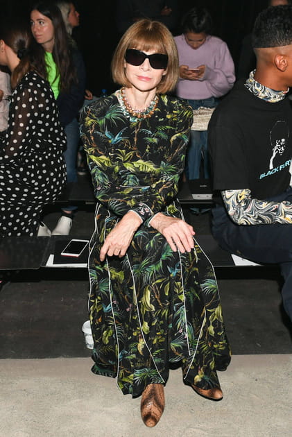 Anna Wintour au défilé Coach 1941