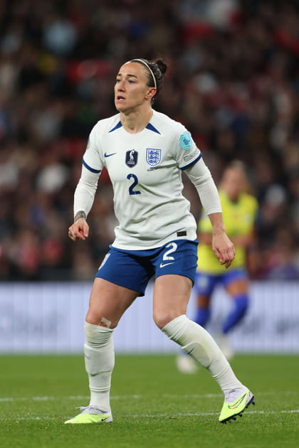 La joueuse de football Lucy Bronze &agrave; Wembley en 2023