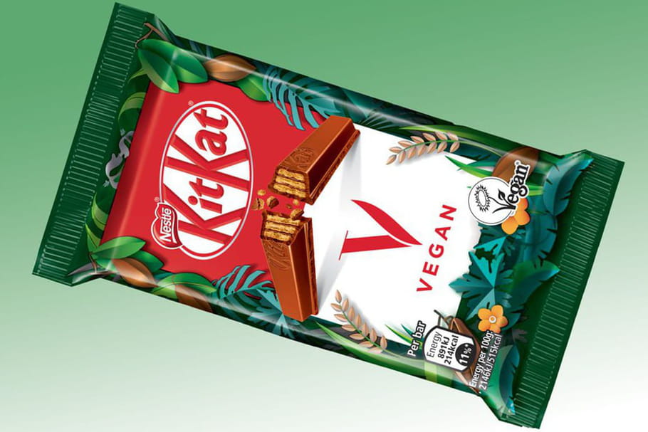 En 2021, KitKat se dégustera en version vegan