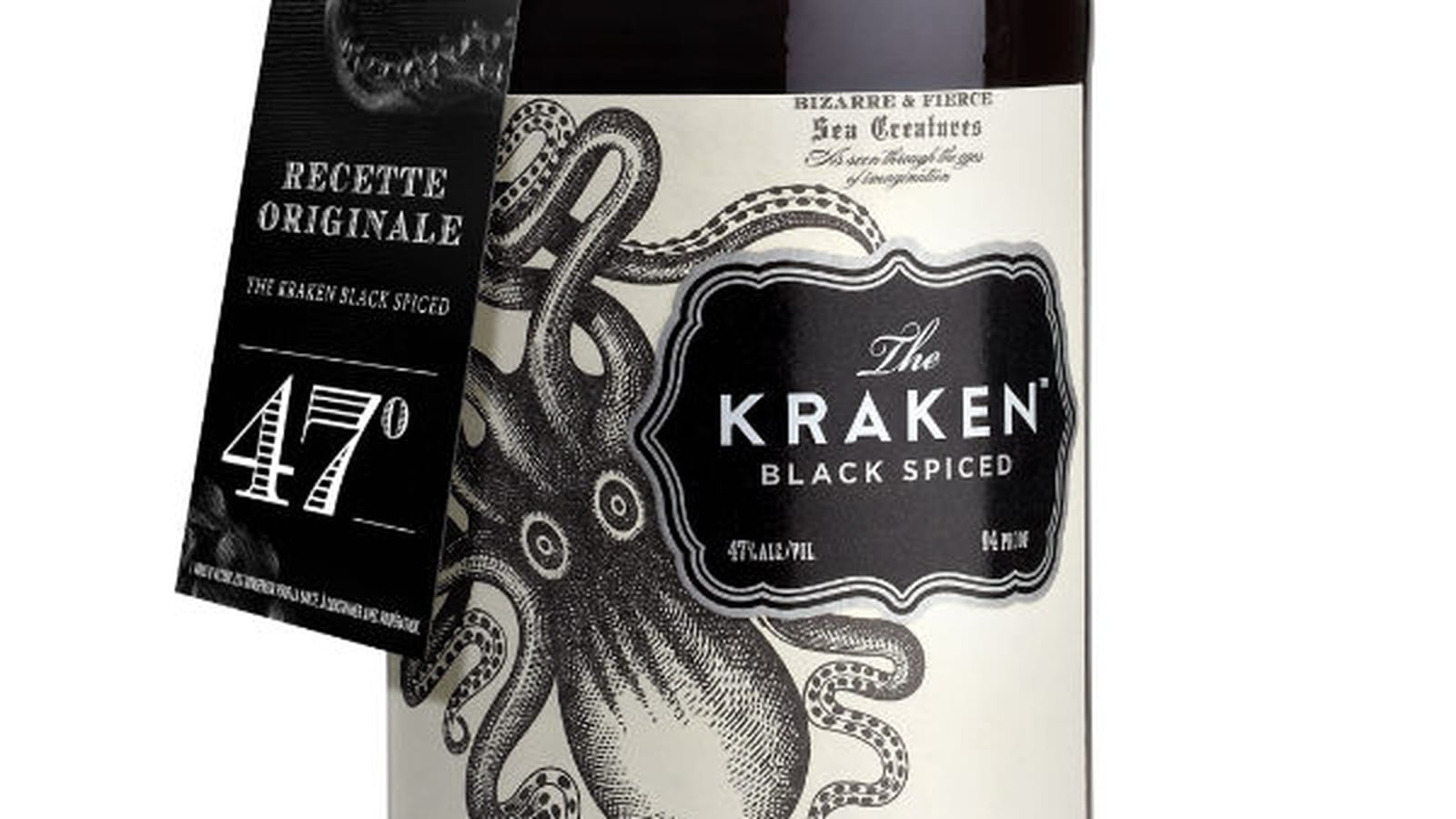 Bouteille de Kraken Black Spiced Rum 47°