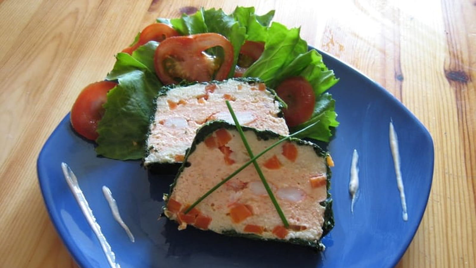 Terrine aux deux poissons et crevettes