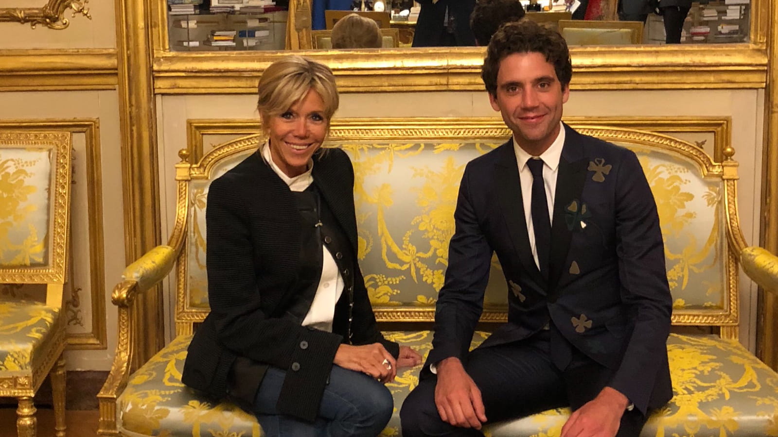 Brigitte Macron et Mika