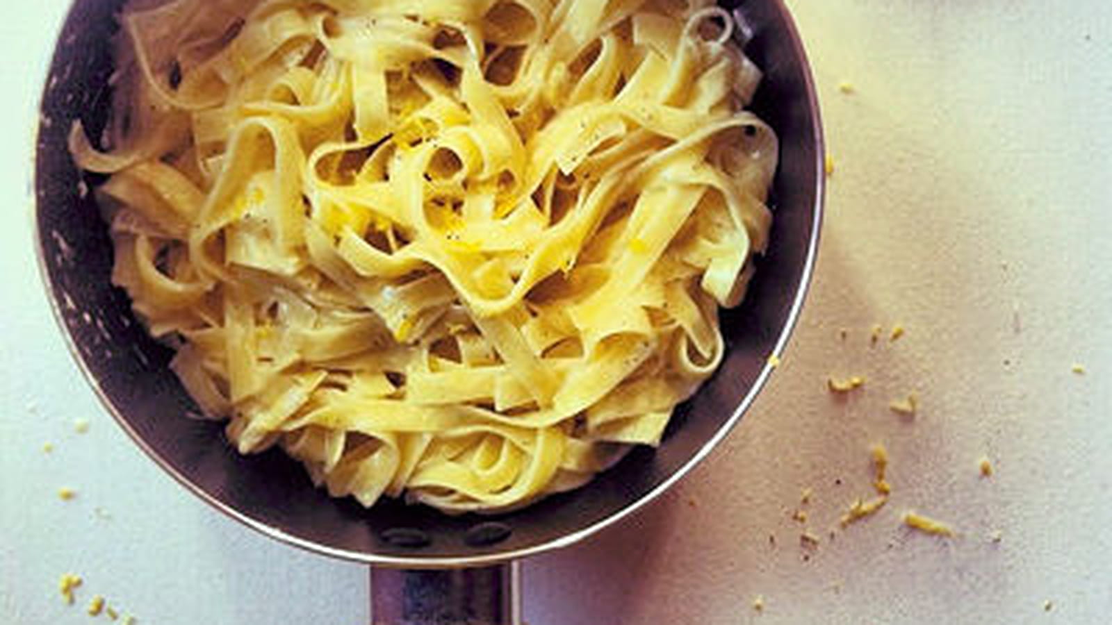Pâtes au citron