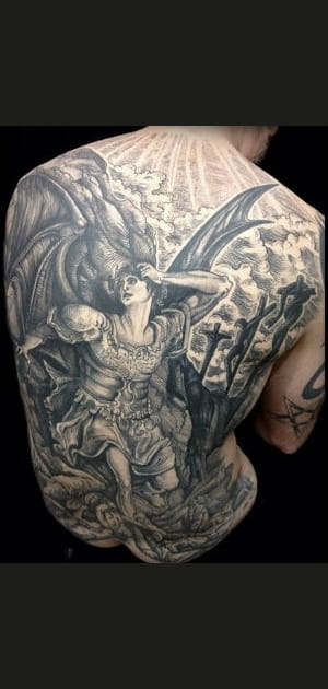 Exemple de tatouage r&eacute;aliste