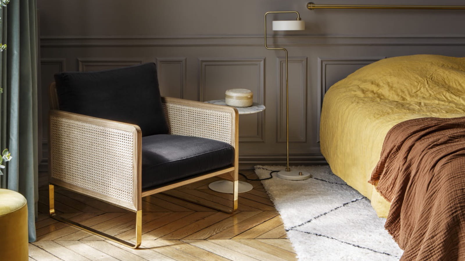 Un fauteuil en cannage