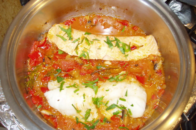 Recette de Duo de poissons en cocotte