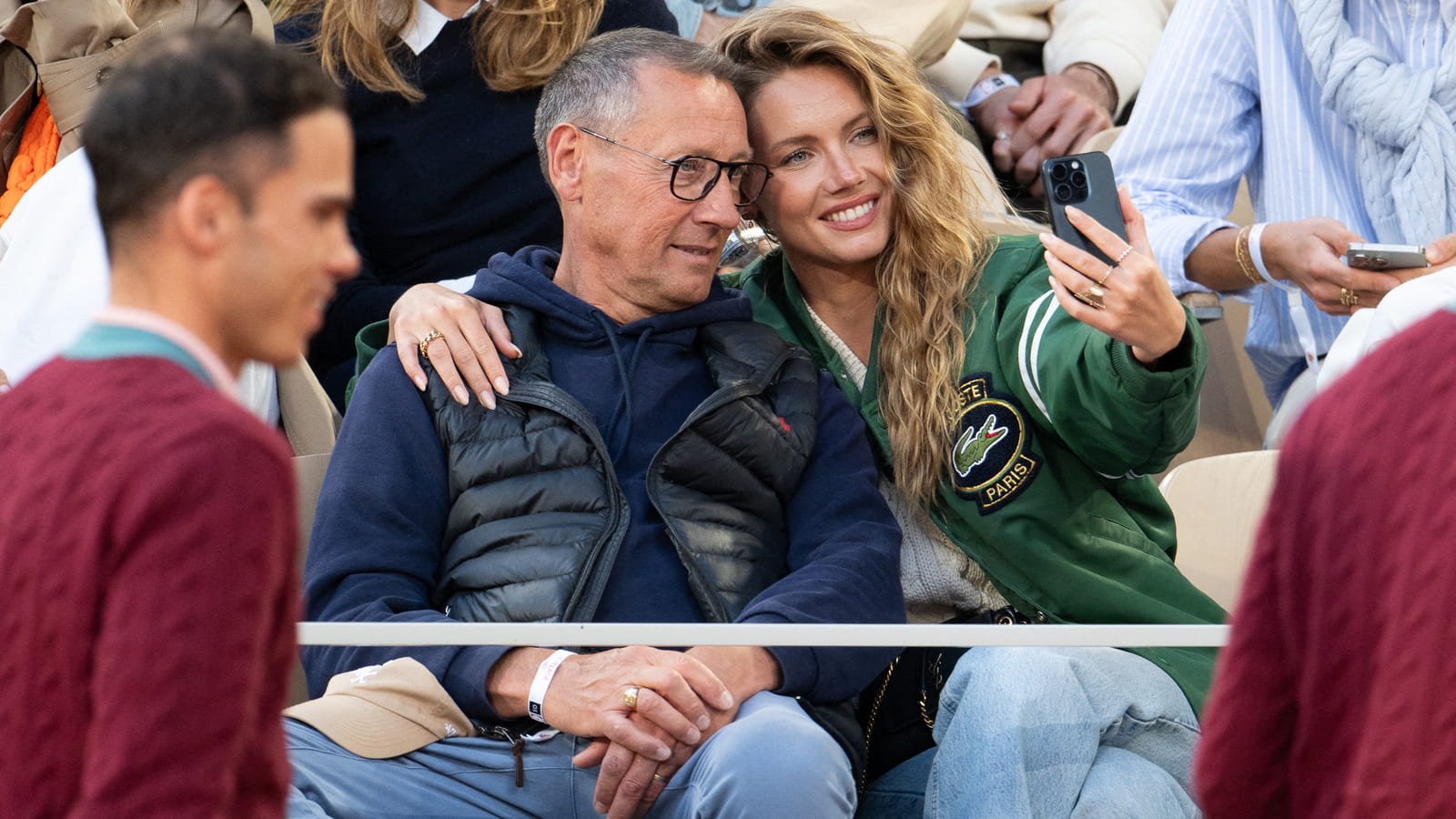 Amandine Petit et son père