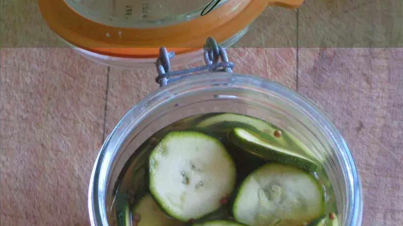 Pickles de courgettes