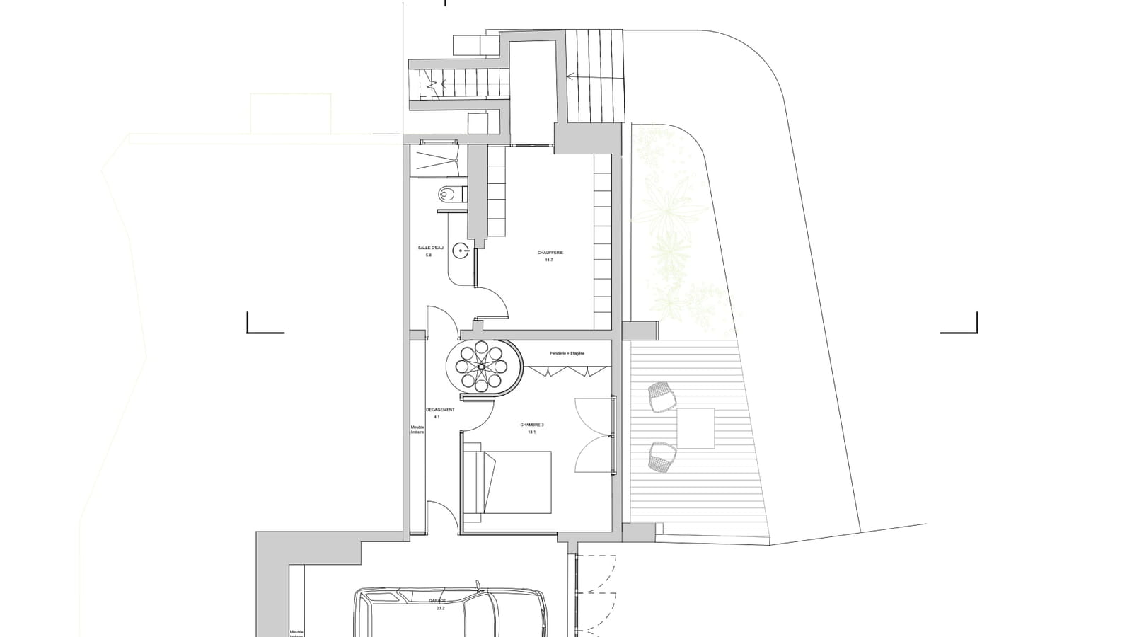 Plan sous-sol projet 