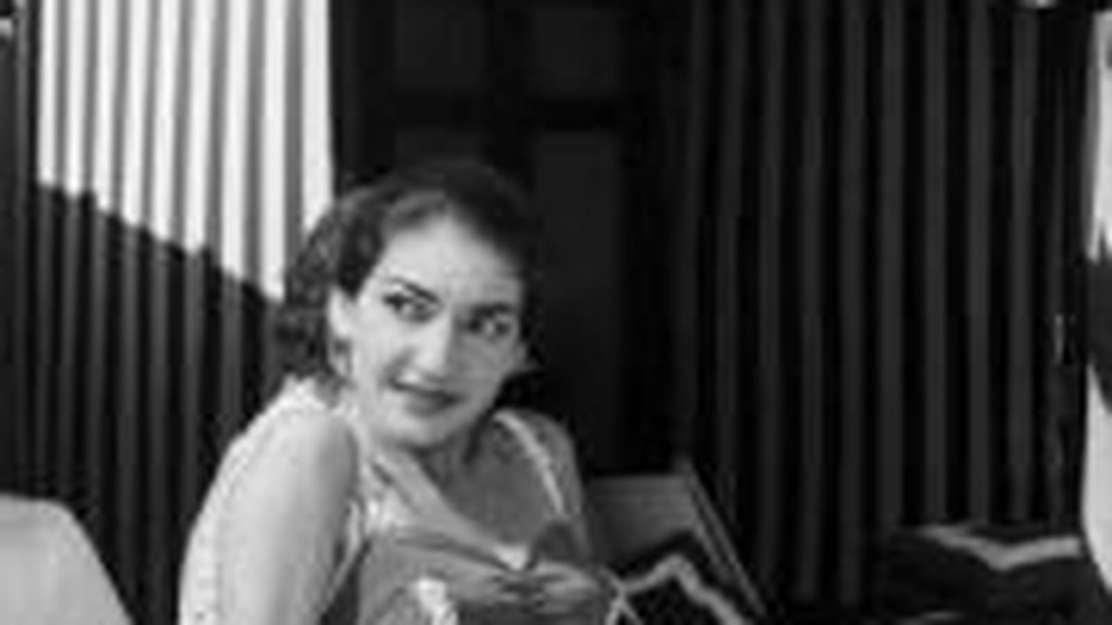 Maria Callas en vacances