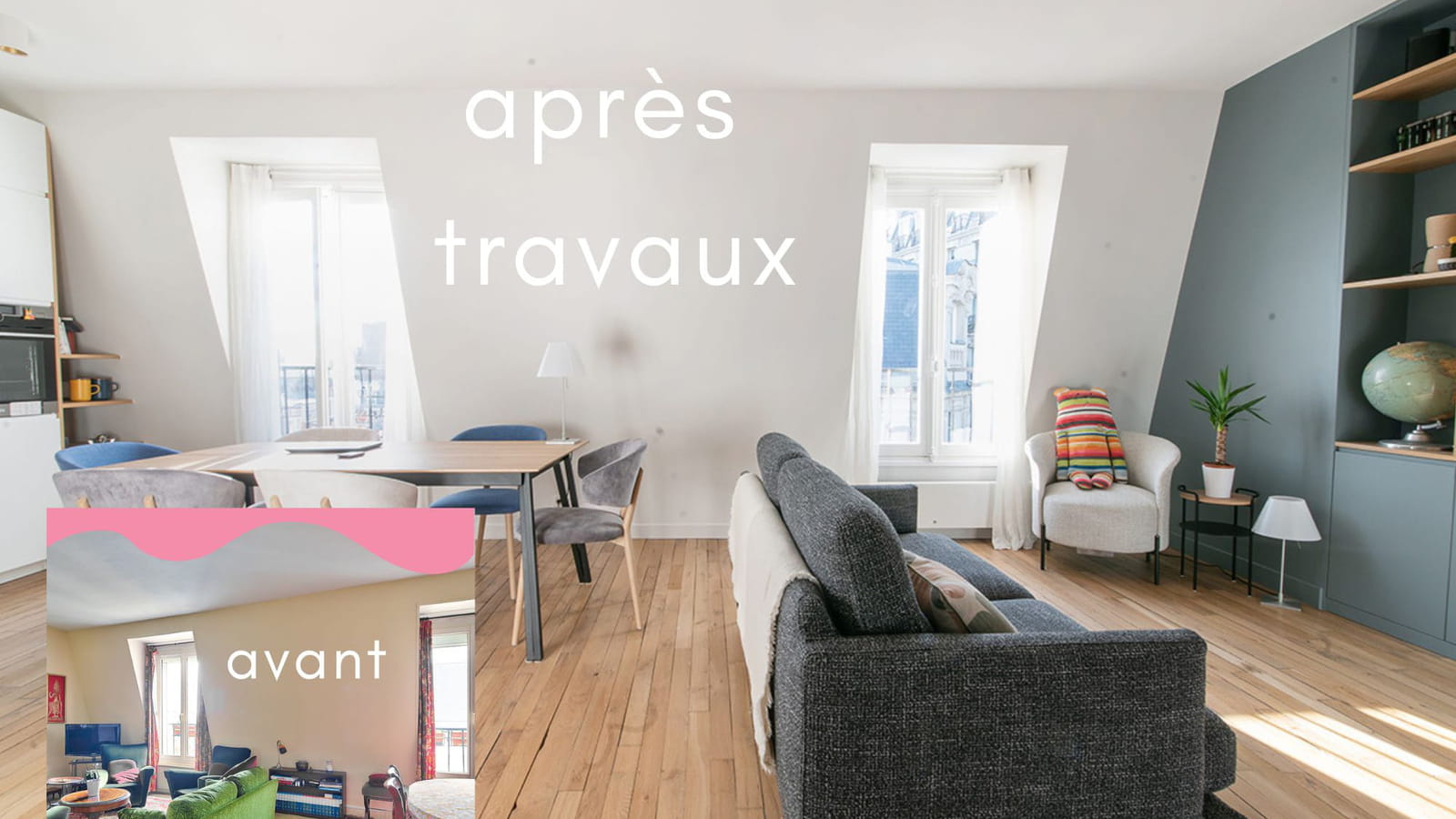 60 m² métamorphosés
