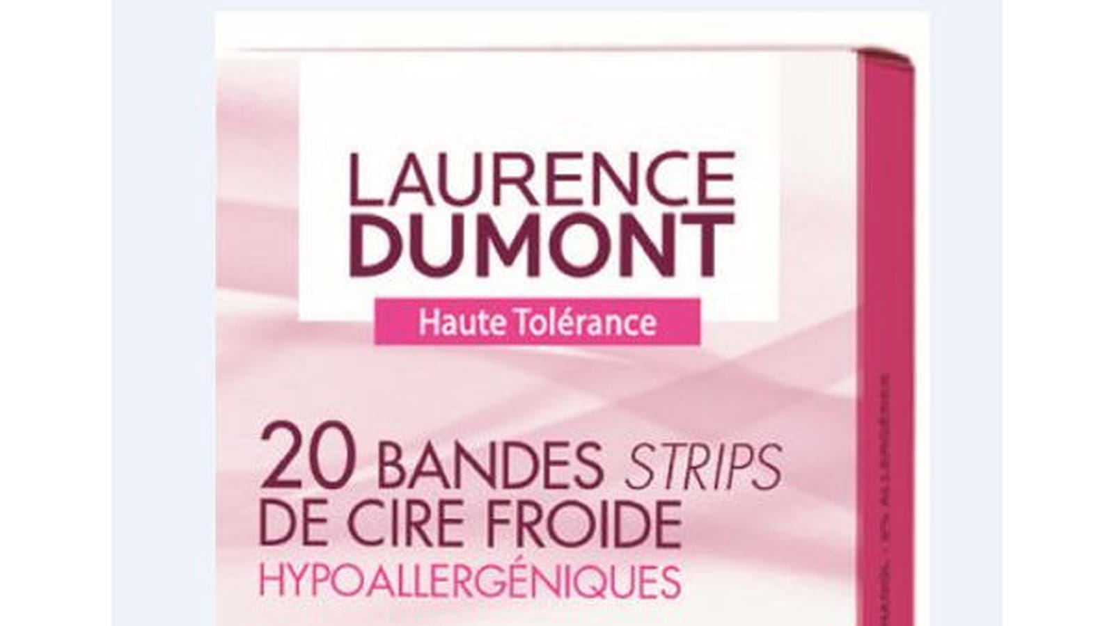 Bandes visage Hypoallergéniques, Laurence Dumont