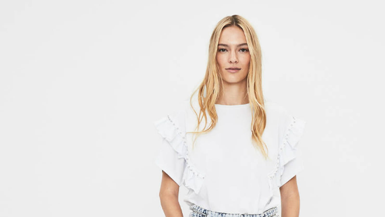 Jean "balloon fit" Bershka