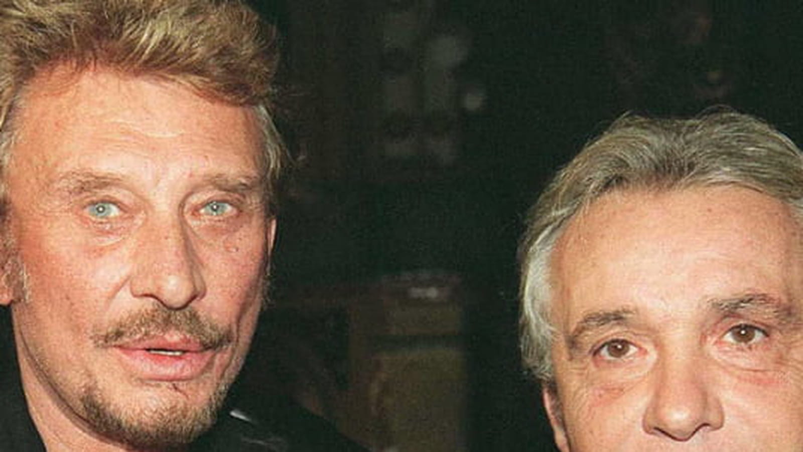 Johnny Hallyday et Michel Sardou