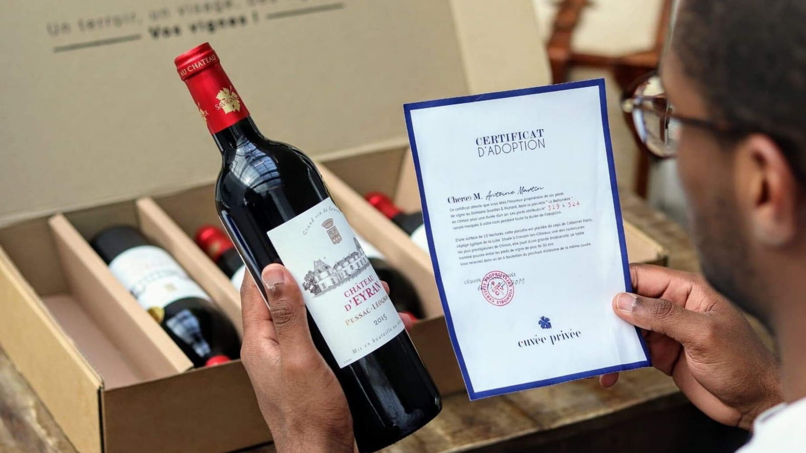 Une adoption à Cuvée Privée