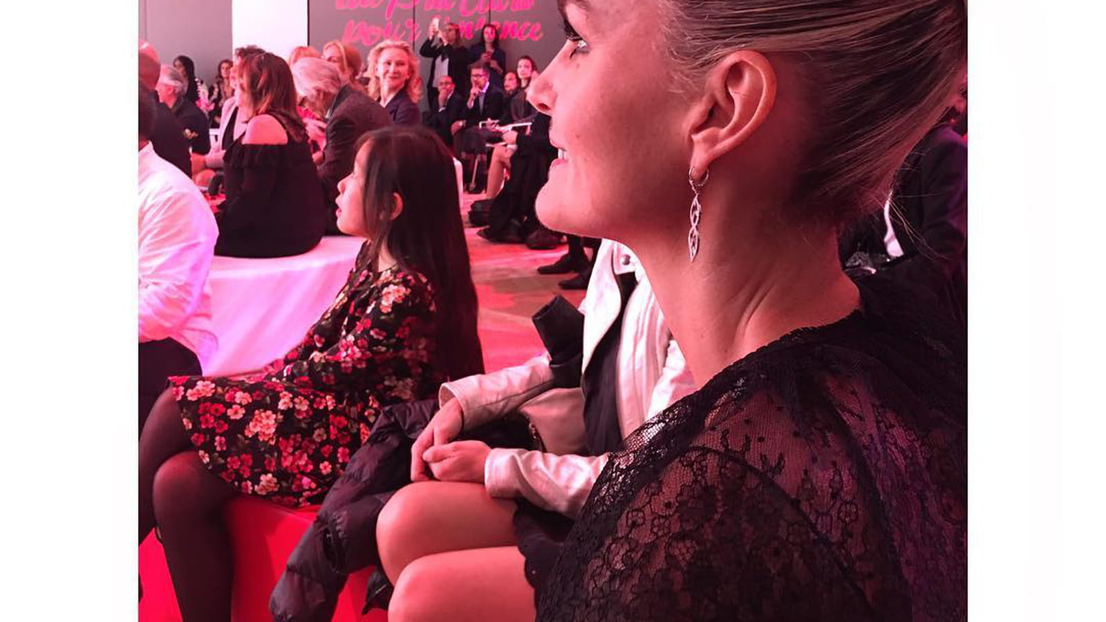 Hélène Darroze, engagée avec Laeticia Hallyday