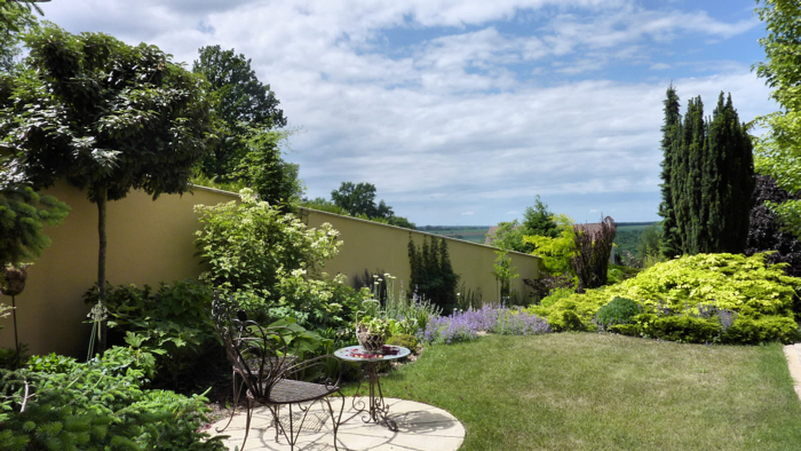 Terrasse circulaire