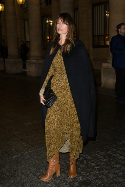 Caroline de Maigret au d&eacute;fil&eacute; Isabel Marant