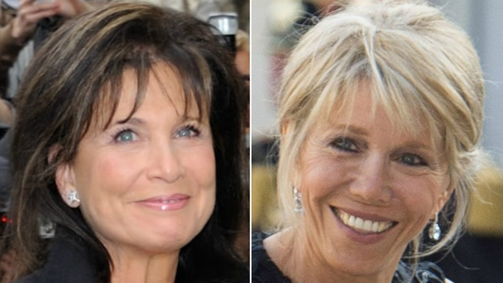 Anne Sinclair et Brigitte Macron