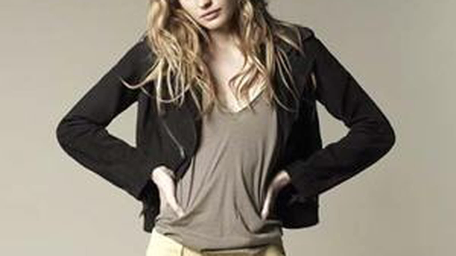 Jupe beige de Ba&Sh