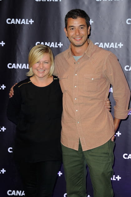 Anne-Elisabeth Lemoine en total look noir