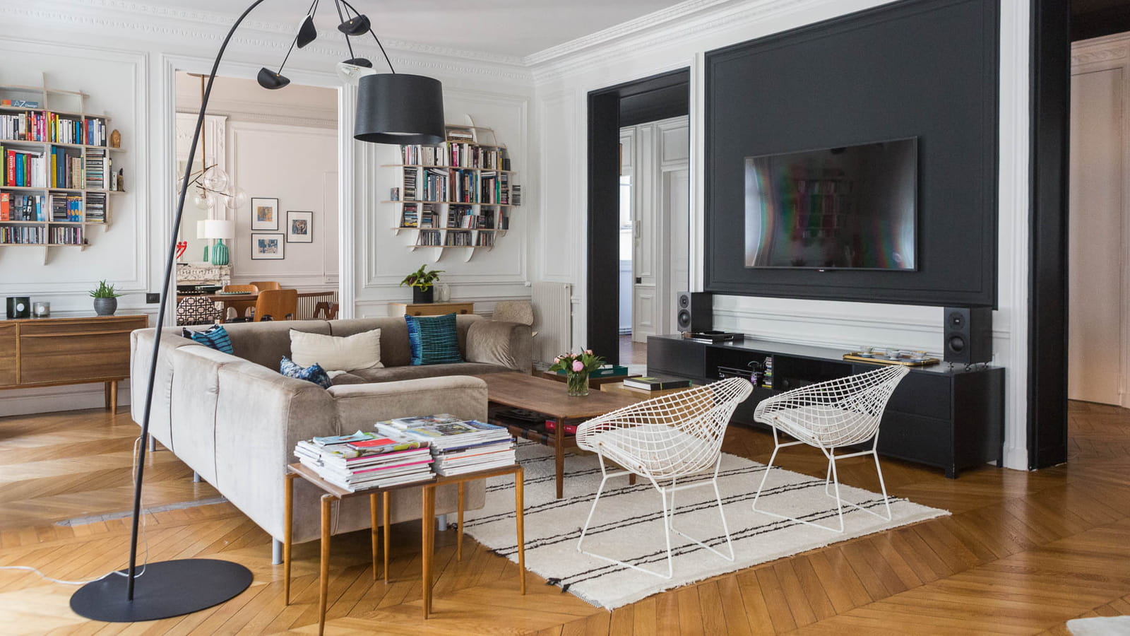 Salon accueillant