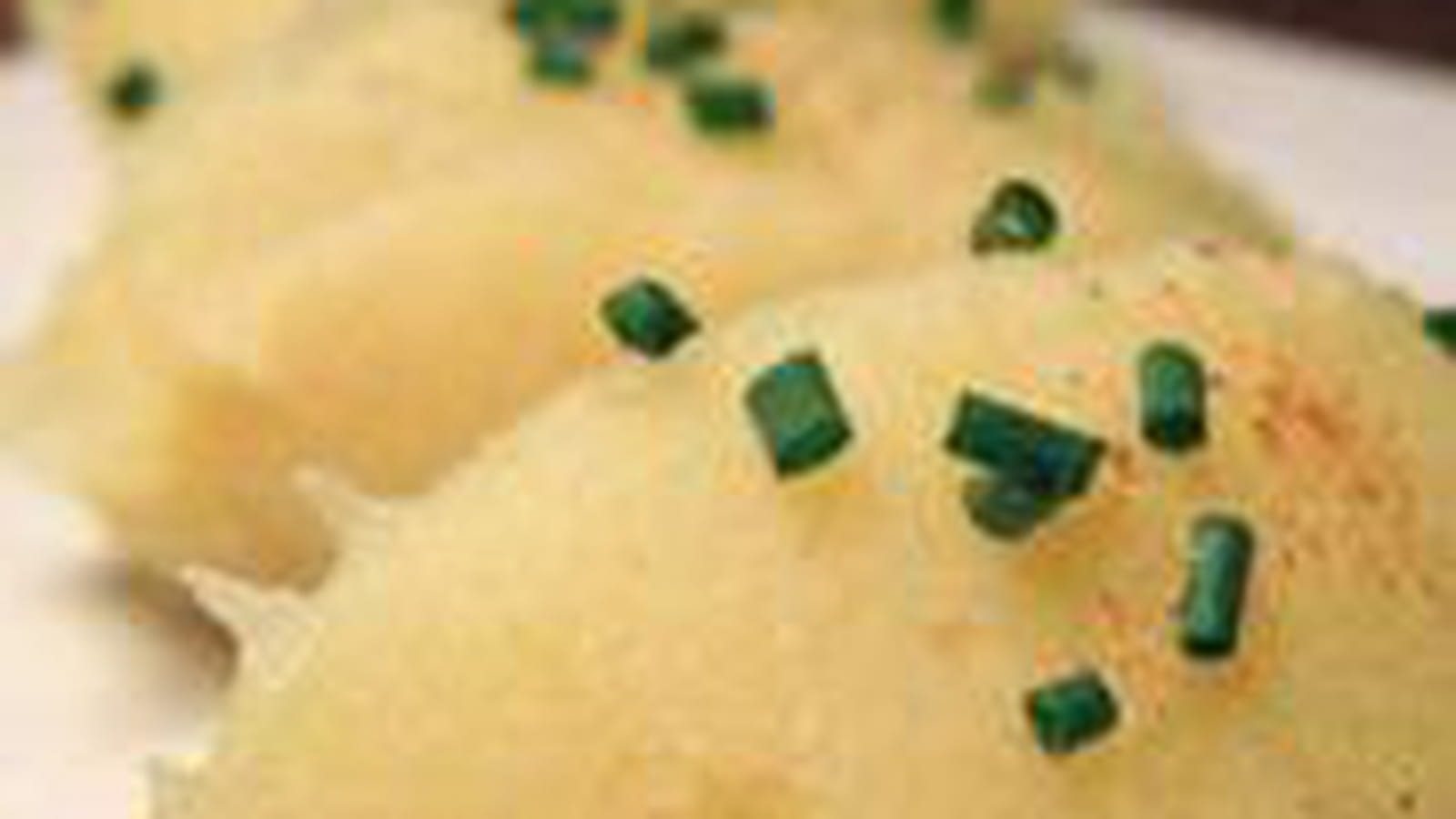 Purée de céleri rave en quenelles