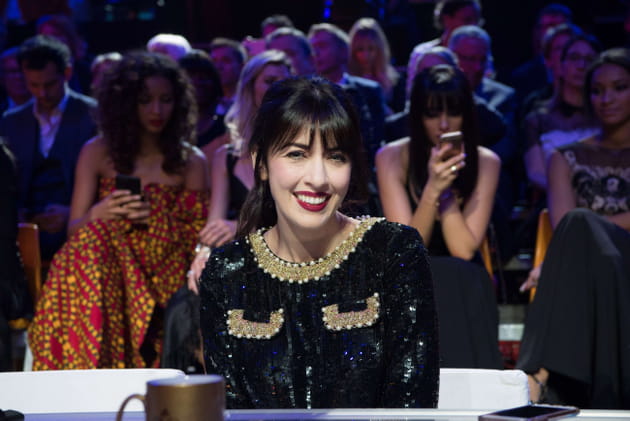 Souriante Nolwenn Leroy