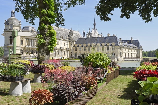 Le parc du ch&acirc;teau de Chantilly