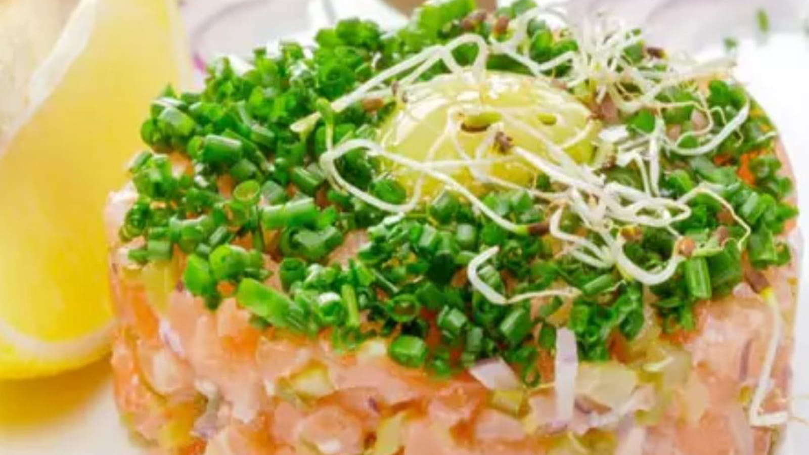 Tartare de saumon léger façon ProActiv