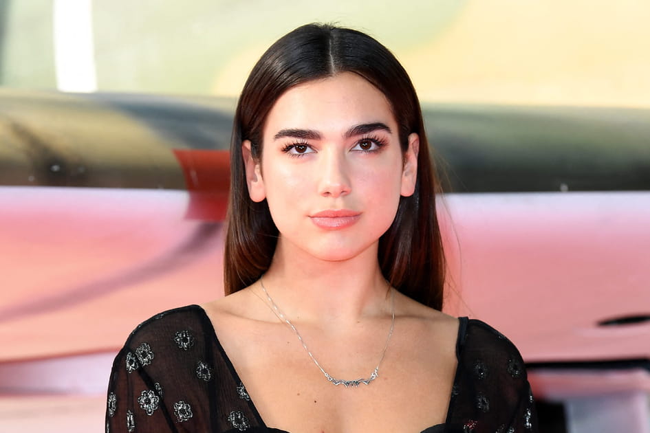 Les cheveux longs de Dua Lipa