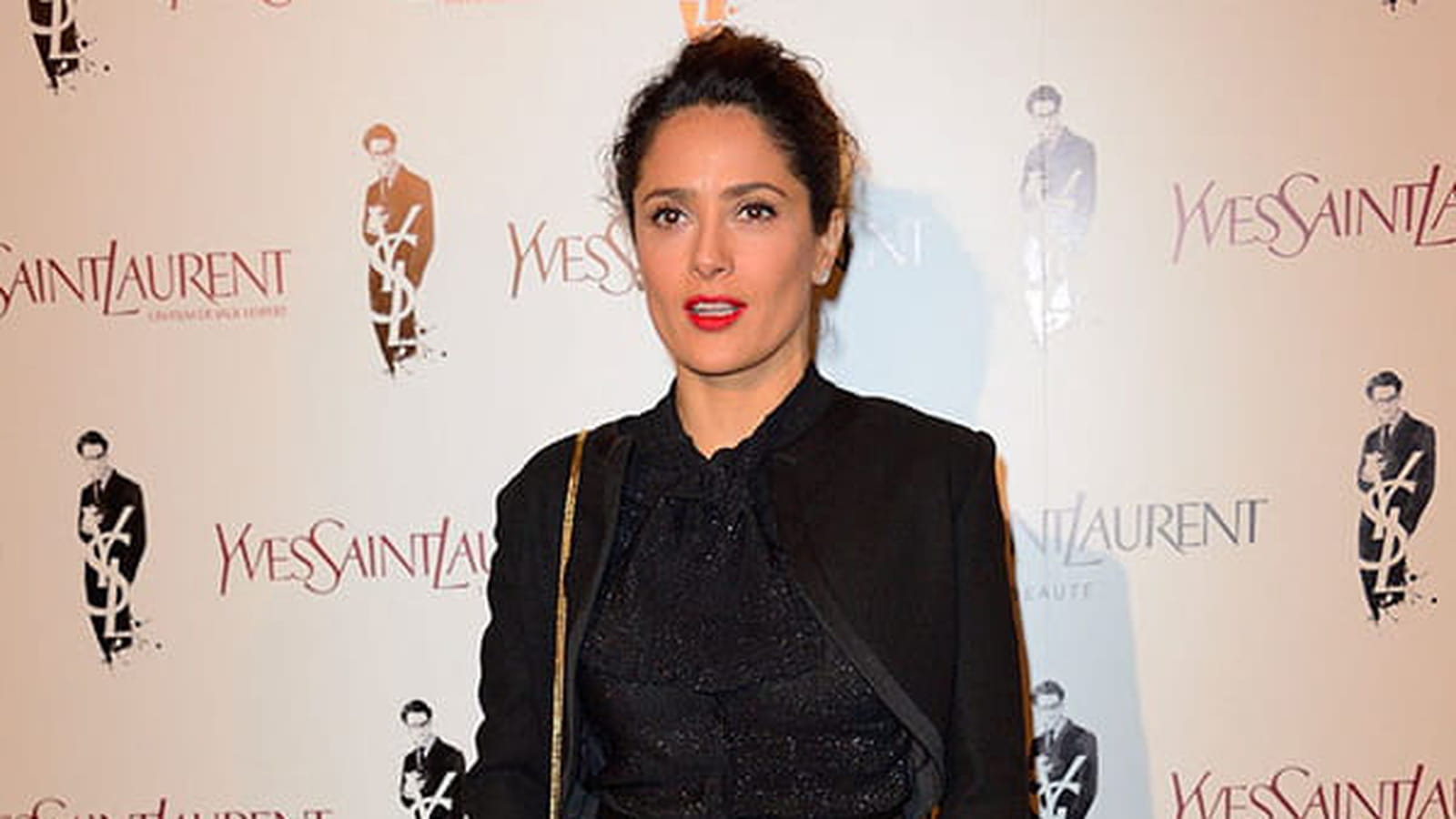 Salma Hayek le 19 décembre 2013