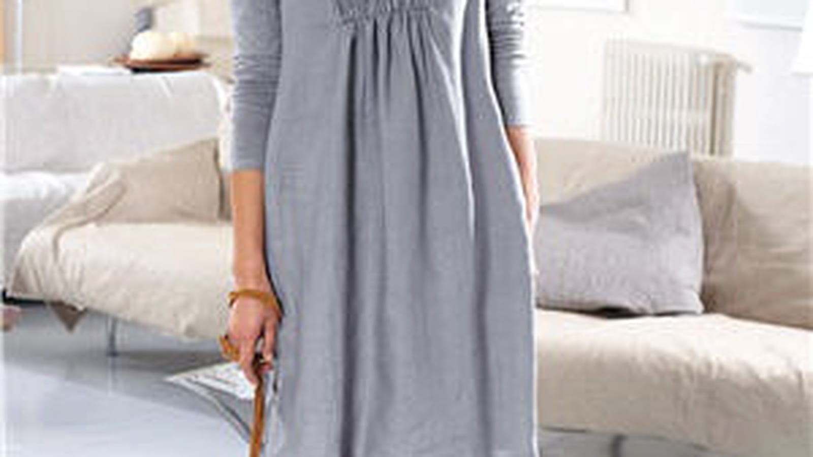 Robe en lin biologique de La Redoute
