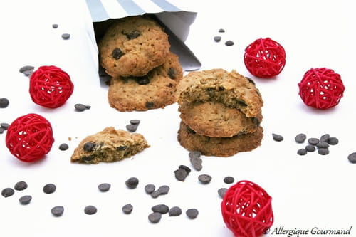 Cookies corn flakes et pépites de chocolat, Bio, sans œufs ni gluten