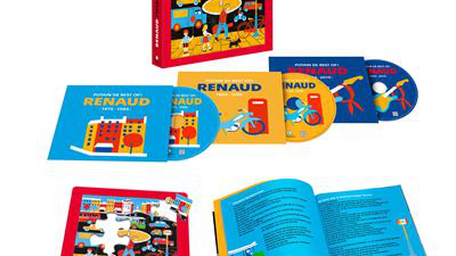 Renaud : Putain De Best Of! Edition Limitée Coffret Super Deluxe, Parlophone